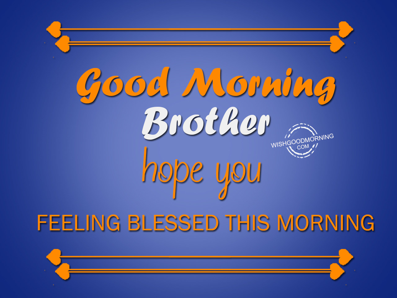 good morning wishes for stepbrother 